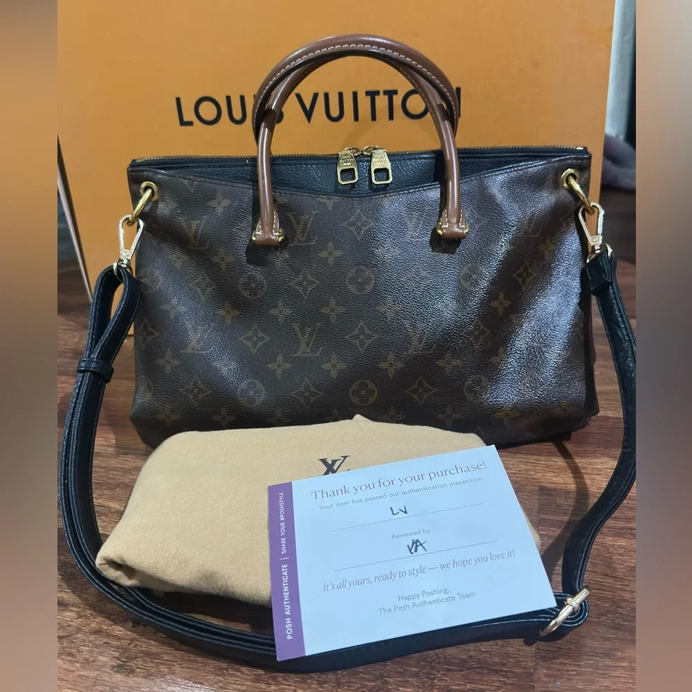 ❌SOLD❌Louis Vuitton Pallas MM monogram - Picture 3 of 12
